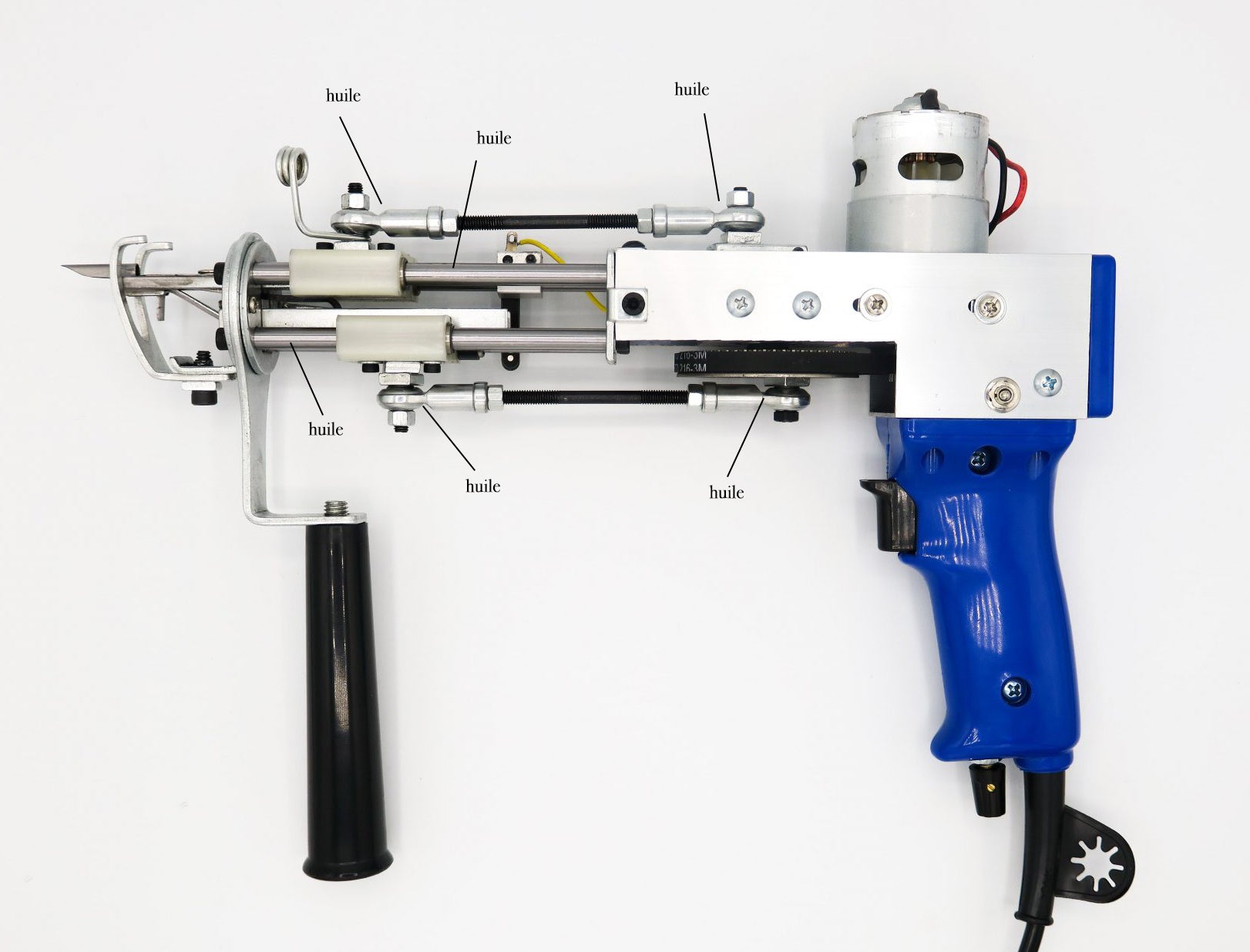 How do I clean and lubricate my tufting gun? LeTufting