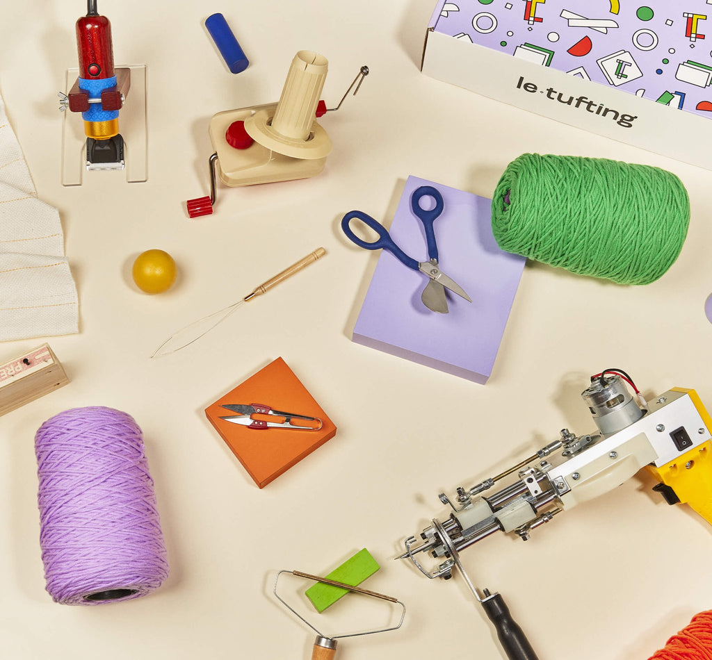 What do I need to start tufting? LeTufting