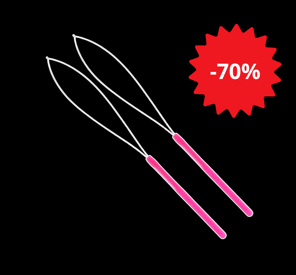 Lot de 2 enfile-laines