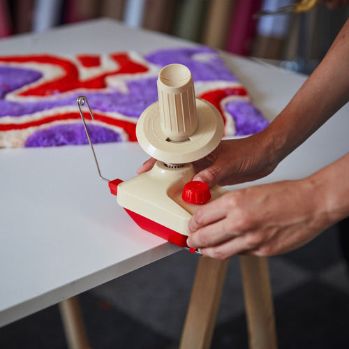 Handmatige wolwinder voor tuften