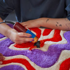 Tosatrice per tappeti tufting