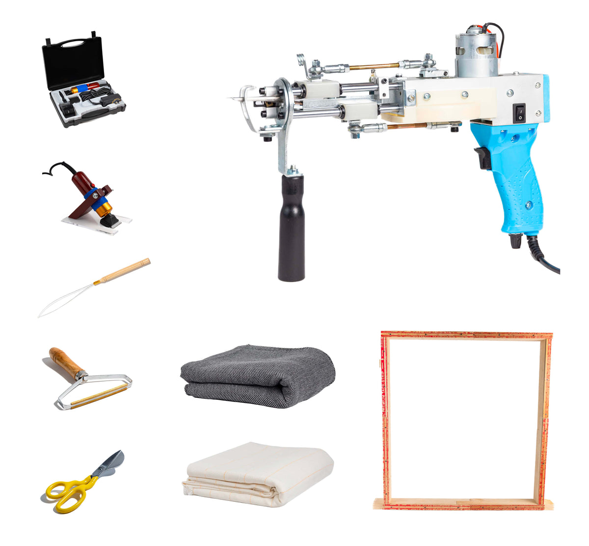 Intermediate tufting kit AK-DUO CUT & LOOP