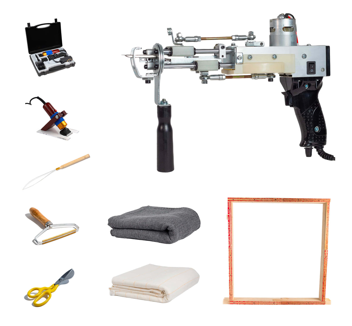 Intermediate tufting kit AK-DUO CUT & LOOP