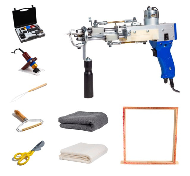 AK-DUO CUT & LOOP-tuftingkit voor halfgevorderden
